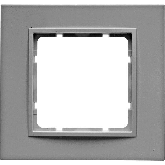 Рамка 1 пост Berker B.7, полярная белизна, 10116919