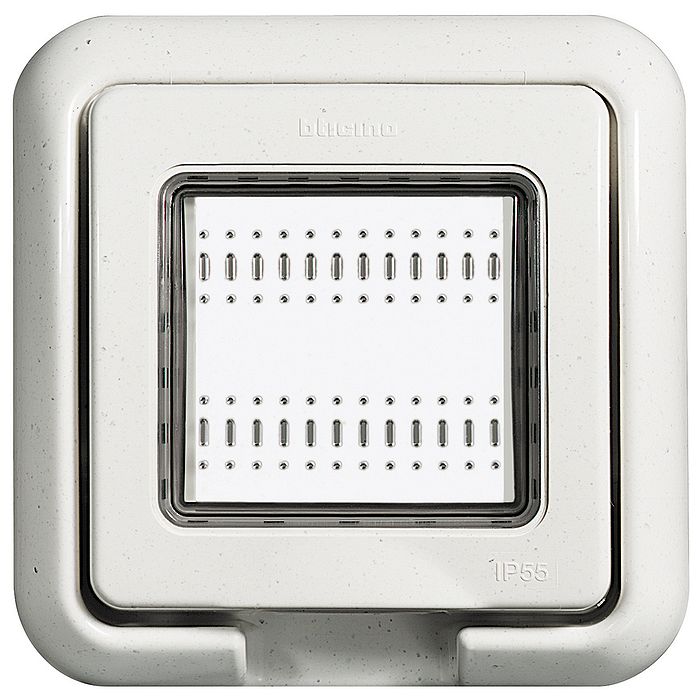 Рамка 1 пост BTicino LIVING LIGHT, белый, 24602N