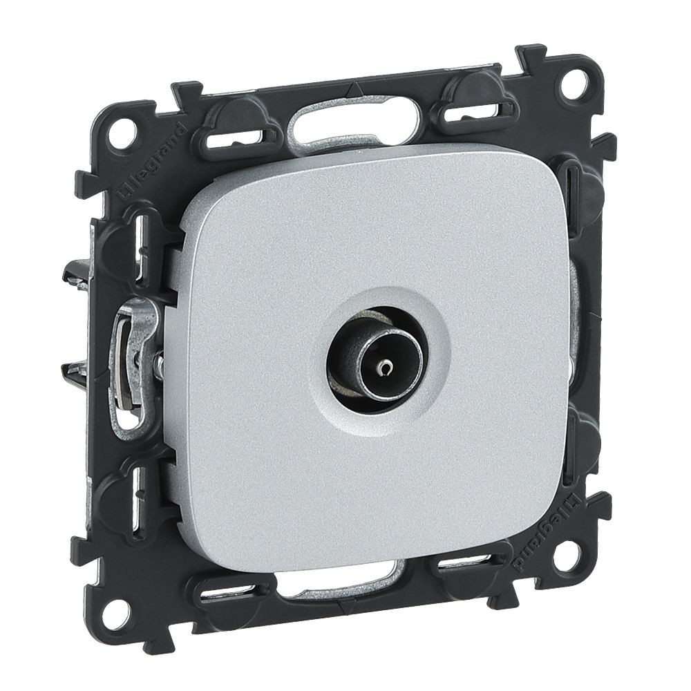 Legrand Valena ALLURE Розетка ТВ проходная 1,5дБ/14дБ 0-2400 МГц 753961