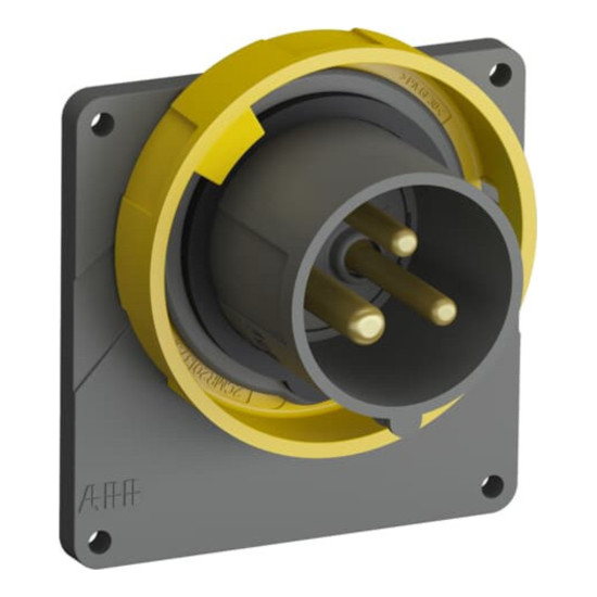 2CMA101258R1000 Вилка с прямым фланцем Easy&Safe 216EBU4W,16A,2P+E,IP67,4ч