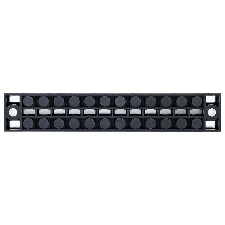 Терминал клеммный TB-2512 до 2.5кв.мм 25А 12 клеммных пар EKF tb-2512