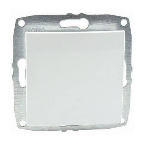 Выключатель одноклавишный механизм бел. Mono Electric Despina/ Larissa 500-001925-100