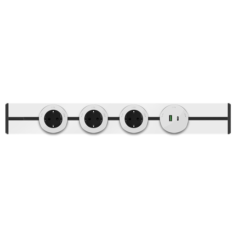 Systeme Electric MultiTrack Шина скрытой установки трековой системы 60 см Белый